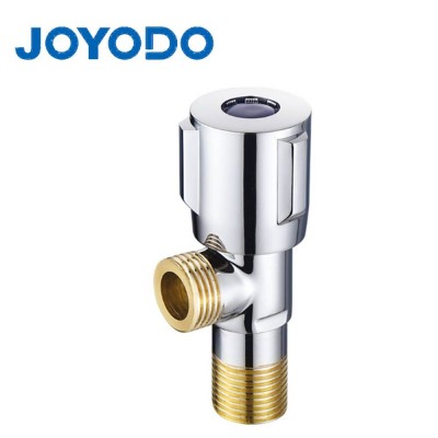 Joyodo Wholesale Bathroom 1/2'' Copper Toilet Brass Body Brass Cartridge Connector Stop Angle Valves